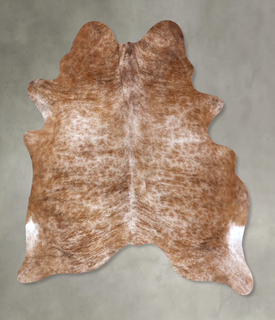 Light Caramel X-Large Brazilian Cowhide Rug 7'7"H x 6'1"W #B19834 by H