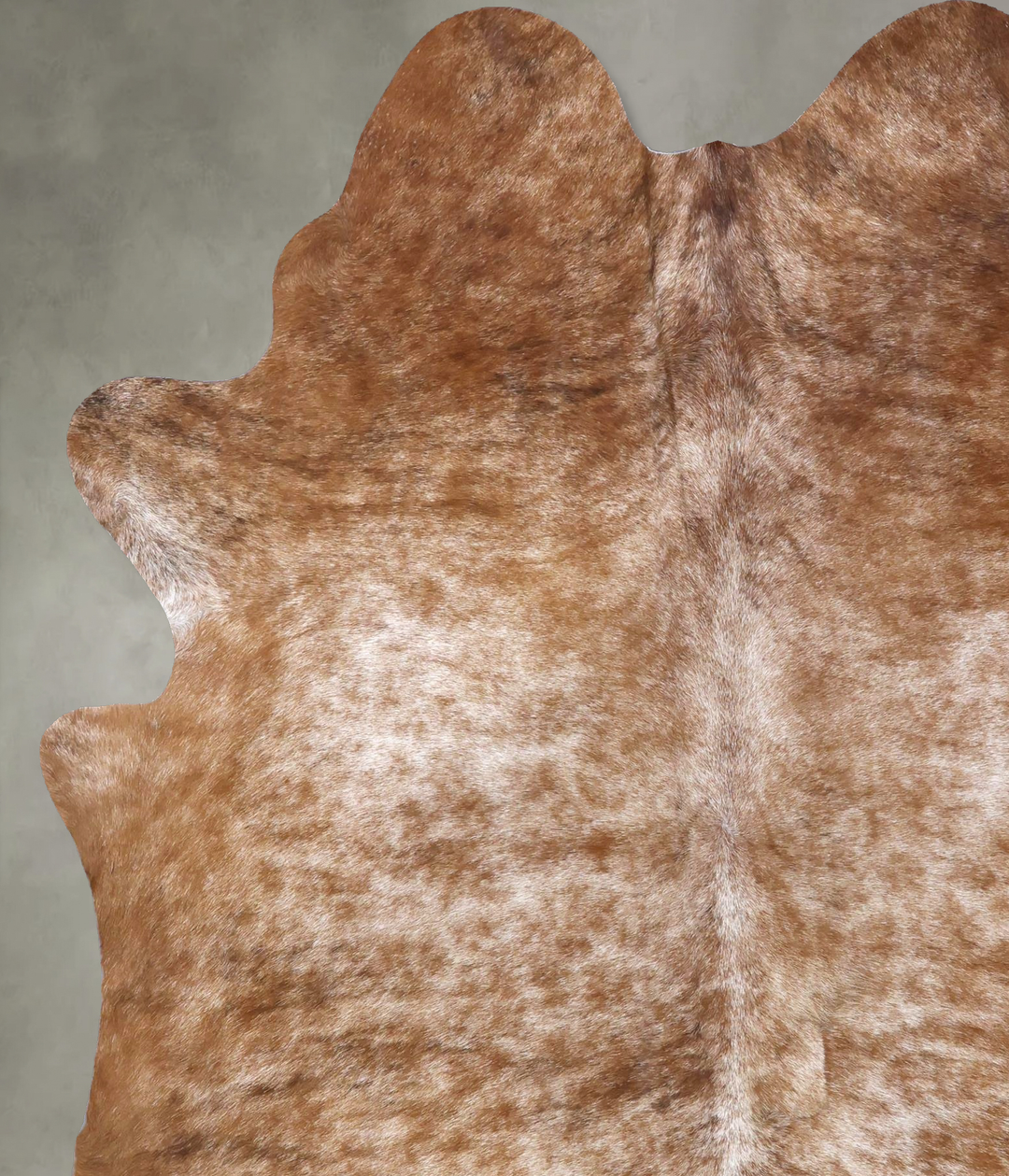 Light Caramel X-Large Brazilian Cowhide Rug 7'7"H x 6'1"W #B19834 by H