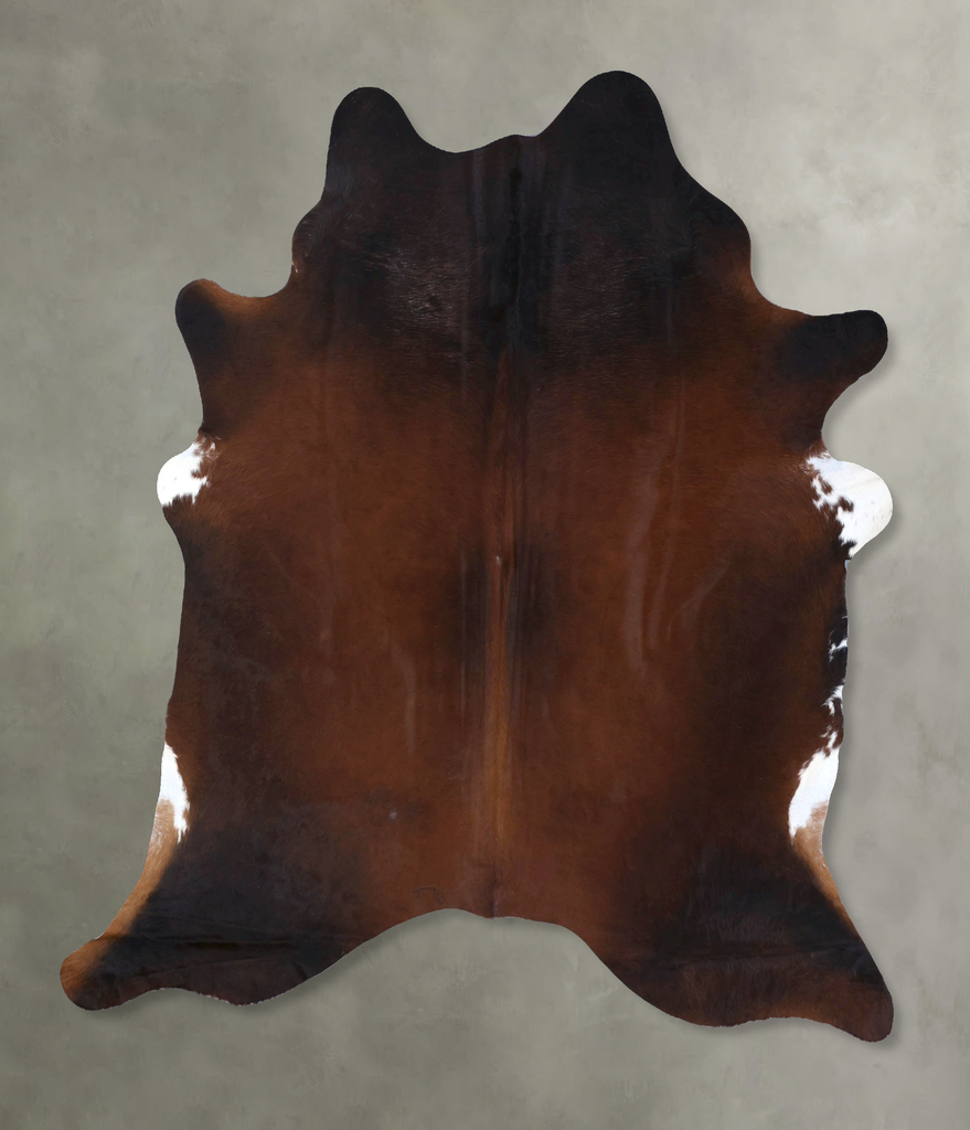 Warm Caramel XX-Large Brazilian Cowhide Rug 8'0"H x 6'10"W #B19867 by Hudson Hides