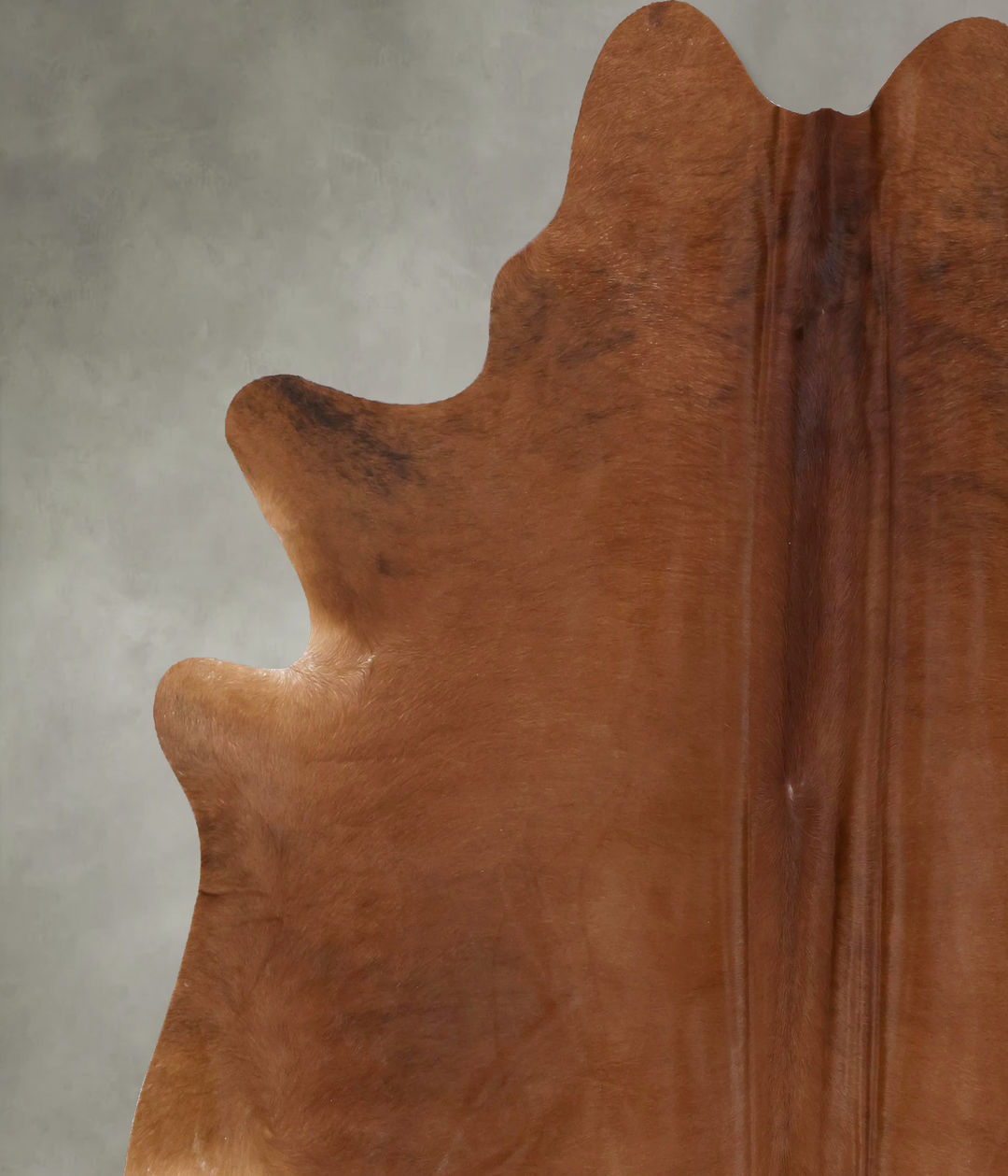 Medium Brindle XX-Large Brazilian Cowhide Rug 7'9"H x 7'3"W #B19872 by