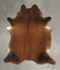 Warm Caramel XX-Large Brazilian Cowhide Rug 7'11