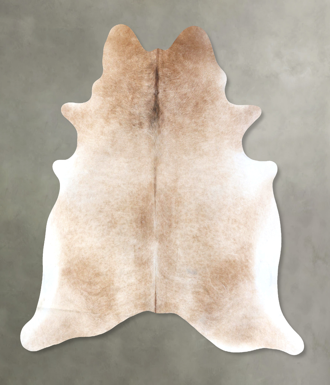 Light Caramel XX-Large Brazilian Cowhide Rug 7'10"H x 7'0"W #B19874 by