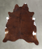 Medium Brindle XX-Large Brazilian Cowhide Rug 9'2