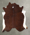 Medium Brindle X-Large Brazilian Cowhide Rug 6'11