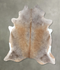 Grey with Beige XX-Large Brazilian Cowhide Rug 8'1