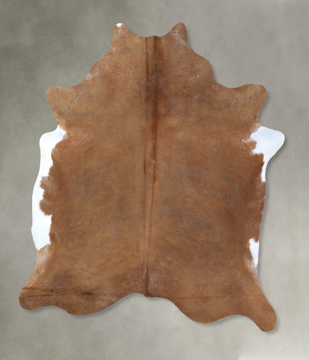 Light Caramel XX-Large Brazilian Cowhide Rug 8'3"H x 6'10"W #B19908 by