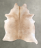 Beige XX-Large Brazilian Cowhide Rug 8'3