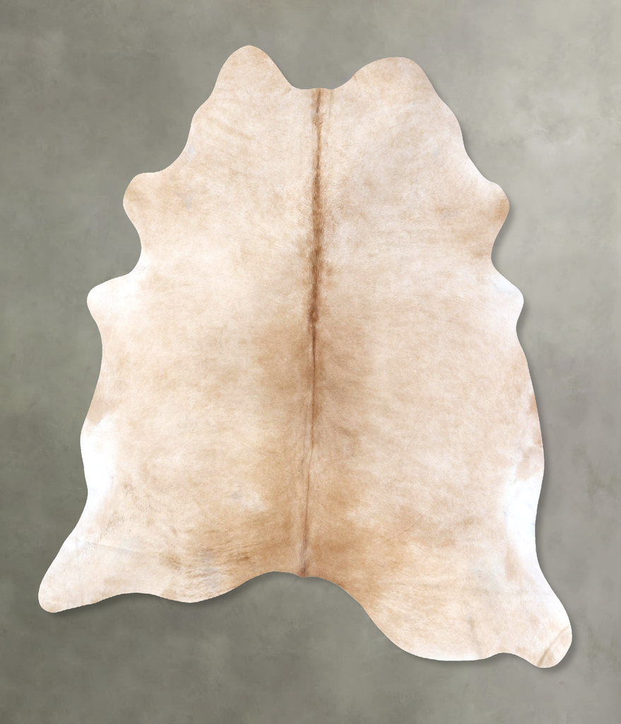Palomino XX-Large Brazilian Cowhide Rug 8'1"H x 6'11"W #B19931 by Hudson Hides