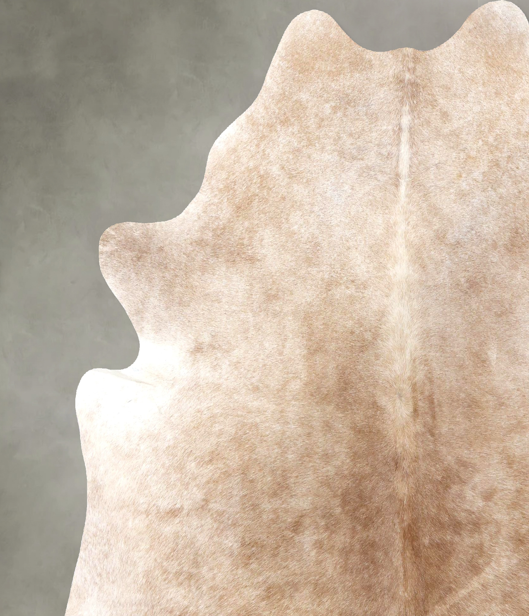 Light Caramel X-Large Brazilian Cowhide Rug 7'5"H x 6'7"W #B19935 by H