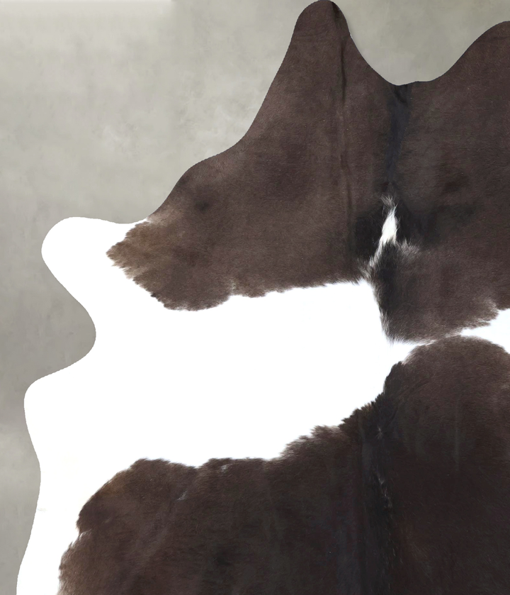 Black and White XX-Large Brazilian Cowhide Rug 8'6"H x 6'2"W #B19941 by Hudson Hides