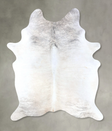 Grey Brindle X-Large Brazilian Cowhide Rug 7'9"H x 5'9"W #B19948 by Hudson Hides