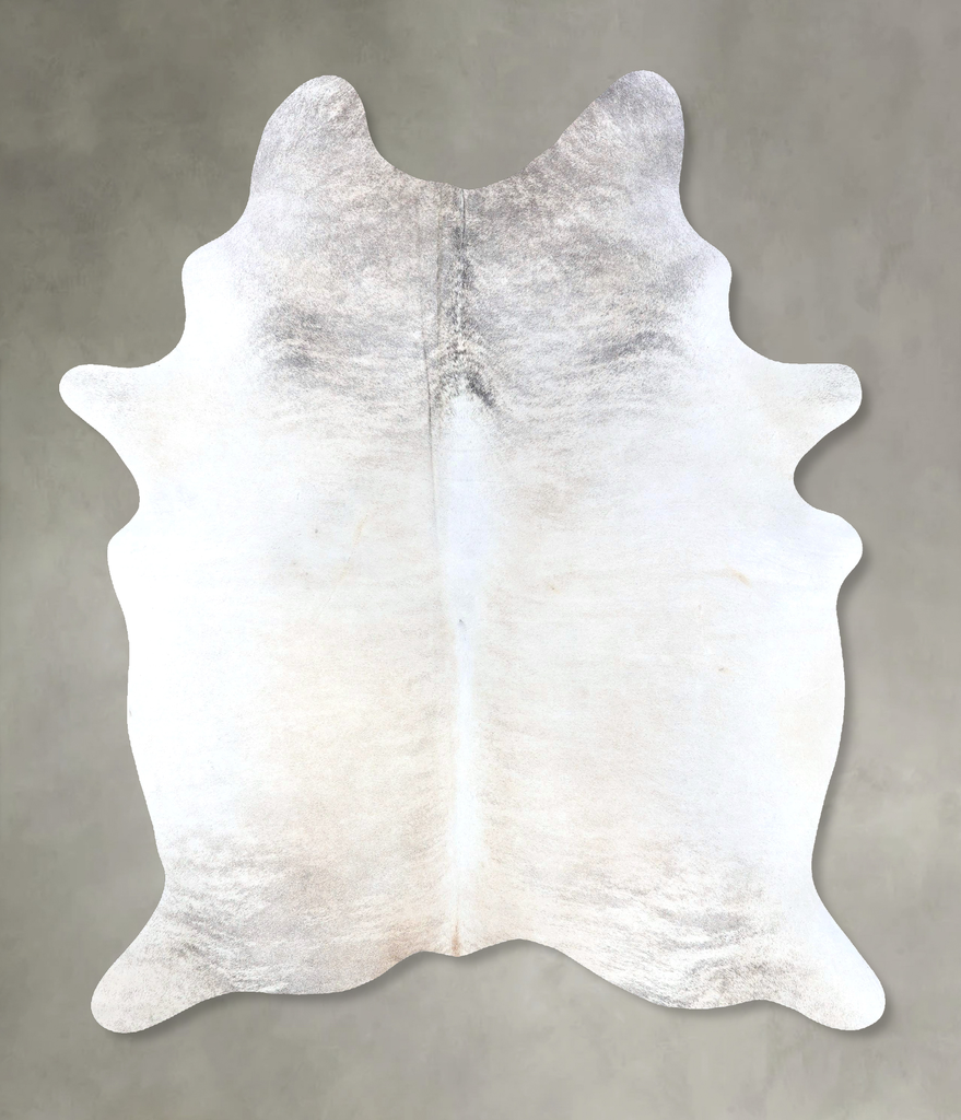 Grey Brindle X-Large Brazilian Cowhide Rug 7'9"H x 5'9"W #B19948 by Hudson Hides