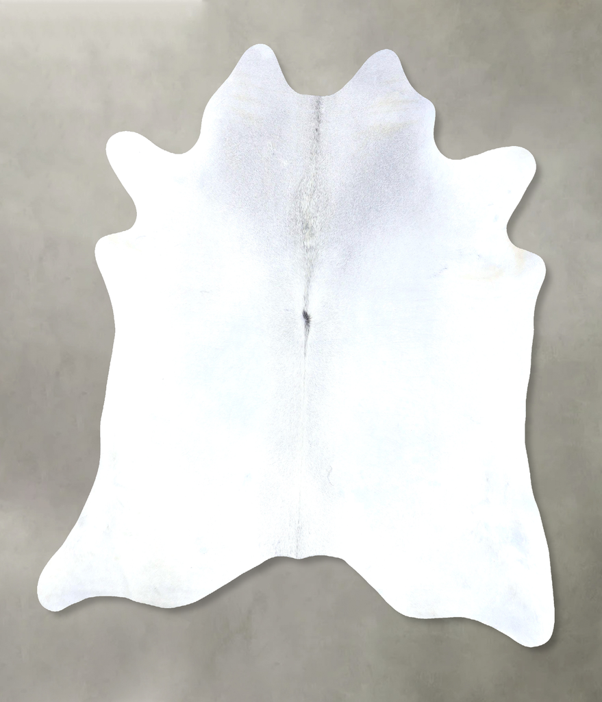 Light Grey XX-Large Brazilian Cowhide Rug 8'0"H x 6'9"W #B19949 by Hudson Hides
