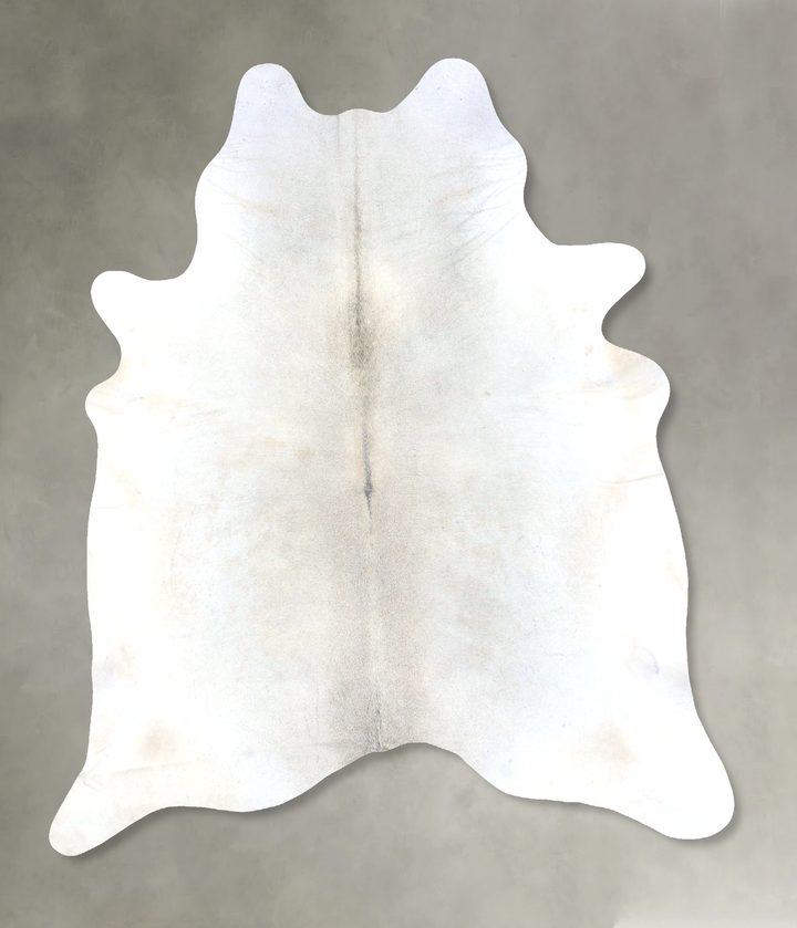 Light Grey XX-Large Brazilian Cowhide Rug 8'1"H x 6'10"W #B19951 by Hudson Hides