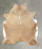 Beige X-Large Brazilian Cowhide Rug 7'5