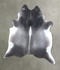Medium Grey XX-Large Brazilian Cowhide Rug 8'9