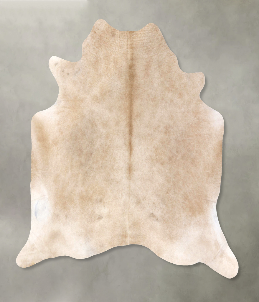 Palomino X-Large Brazilian Cowhide Rug 7'1"H x 6'10"W #B19962 by Hudson Hides
