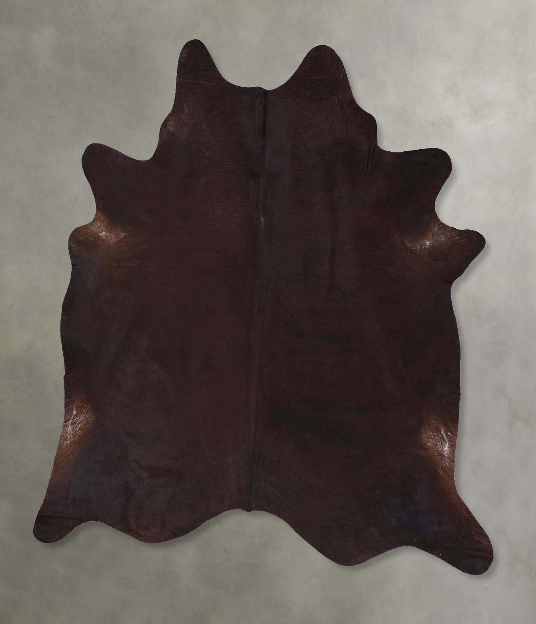 Warm Caramel XX-Large Brazilian Cowhide Rug 8'3"H x 7'0"W #B19964 by H