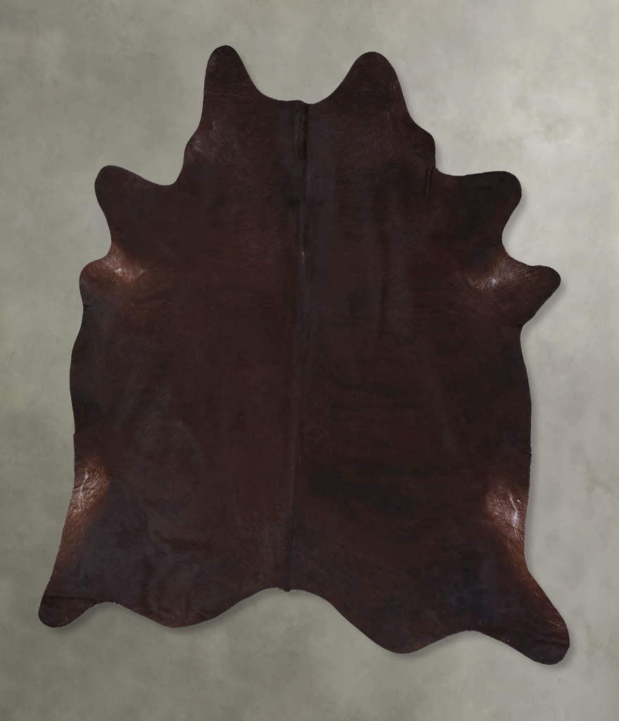 Warm Caramel XX-Large Brazilian Cowhide Rug 8'3"H x 7'0"W #B19964 by Hudson Hides
