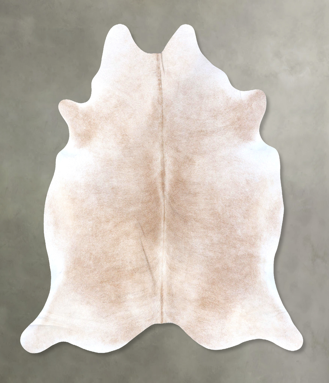 Light Caramel X-Large Brazilian Cowhide Rug 7'6"H x 6'4"W #B19969 by H