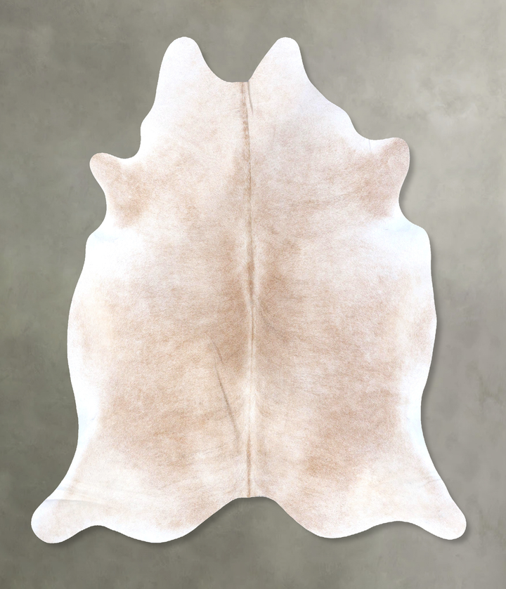 Light Caramel X-Large Brazilian Cowhide Rug 7'6"H x 6'4"W #B19969 by Hudson Hides