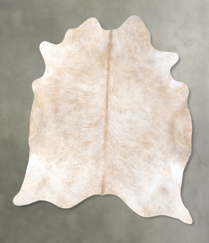 Palomino X-Large Brazilian Cowhide Rug 7'0"H x 6'9"W #B19974 by Hudson Hides