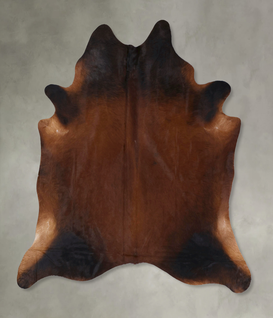 Warm Caramel XX-Large Brazilian Cowhide Rug 8'6"H x 7'0"W #B19980 by Hudson Hides