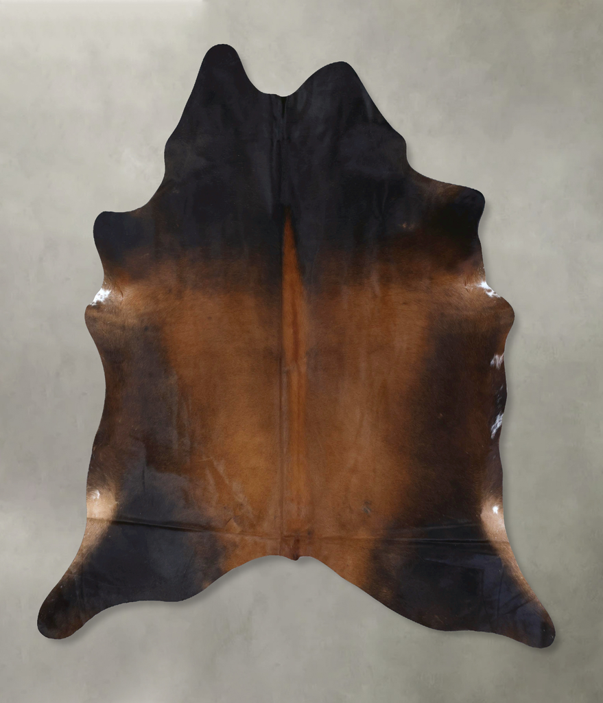 Warm Caramel XX-Large Brazilian Cowhide Rug 8'3"H x 7'0"W #B19989 by Hudson Hides