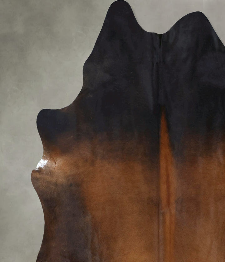 Warm Caramel XX-Large Brazilian Cowhide Rug 8'3"H x 7'0"W #B19989 by Hudson Hides