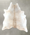 Ivory with Beige XX-Large Brazilian Cowhide Rug 8'0
