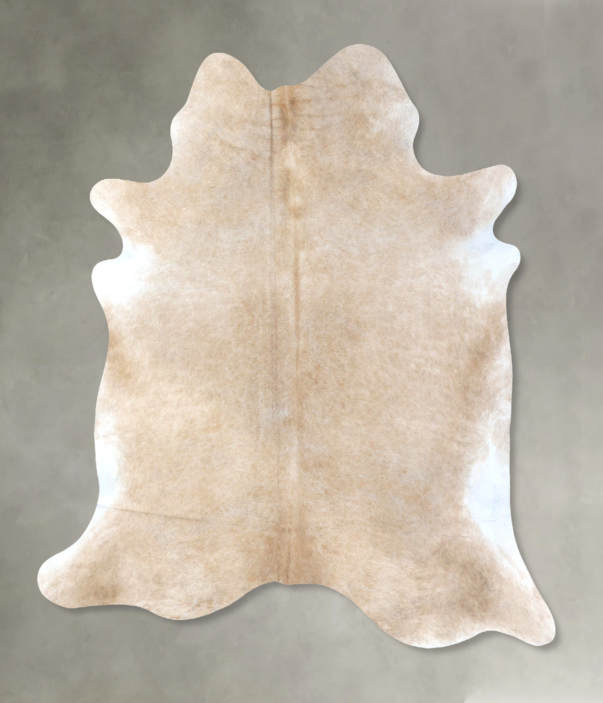 Palomino X-Large Brazilian Cowhide Rug 7'2"H x 6'7"W #B20004 by Hudson Hides