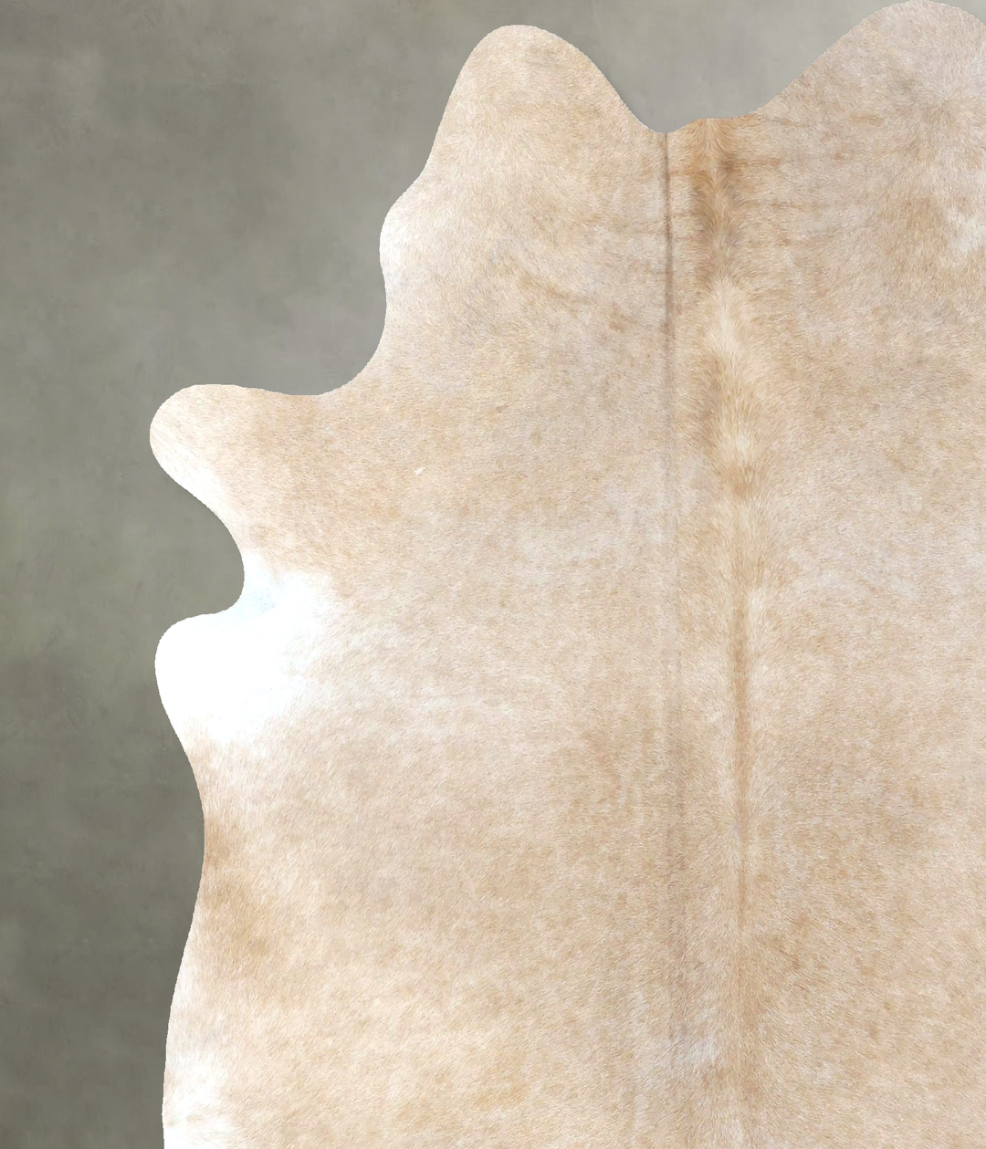 Palomino X-Large Brazilian Cowhide Rug 7'2"H x 6'7"W #B20004 by Hudson