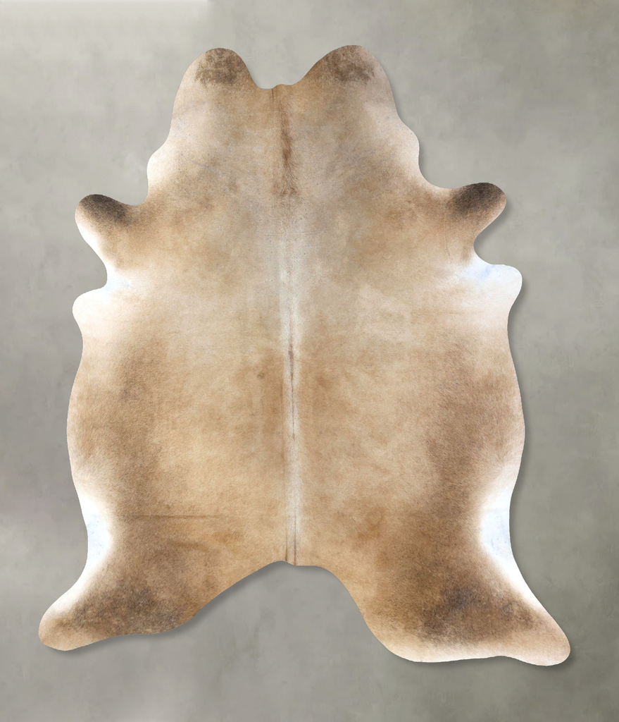 Light Caramel XX-Large Brazilian Cowhide Rug 8'0"H x 6'9"W #B20020 by Hudson Hides
