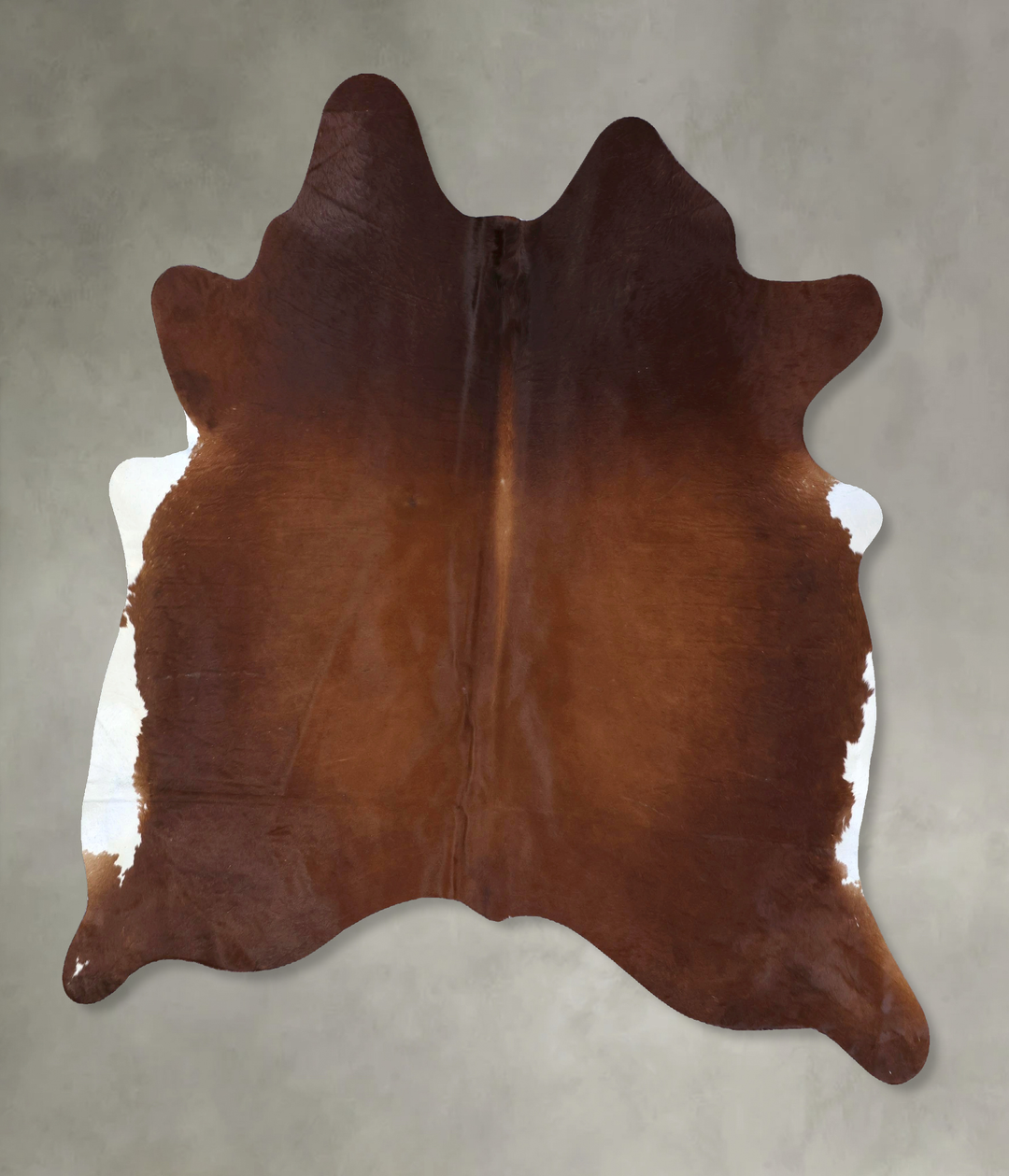 Warm Caramel XX-Large Brazilian Cowhide Rug 7'6"H x 6'8"W #B20027 by H