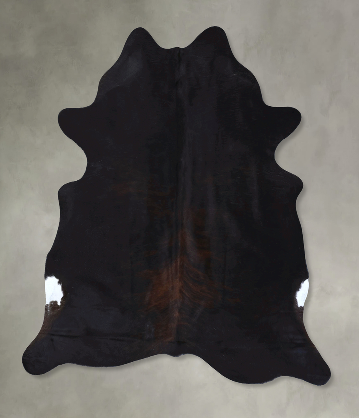 Dark Brindle XX-Large Brazilian Cowhide Rug 8'0"H x 6'9"W #B20033 by Hudson Hides