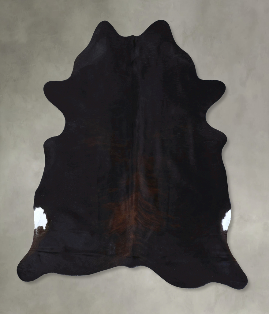 Dark Brindle XX-Large Brazilian Cowhide Rug 8'0"H x 6'9"W #B20033 by Hudson Hides