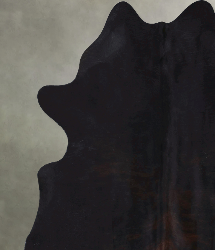 Dark Brindle XX-Large Brazilian Cowhide Rug 8'0"H x 6'9"W #B20033 by Hudson Hides