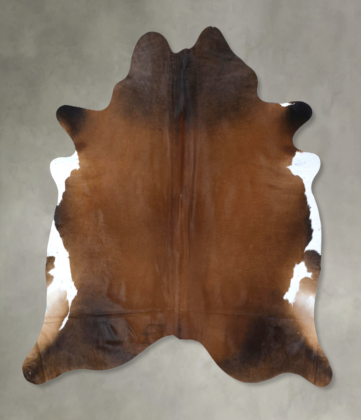 Warm Caramel XX-Large Brazilian Cowhide Rug 7'9"H x 7'7"W #B20038 by Hudson Hides