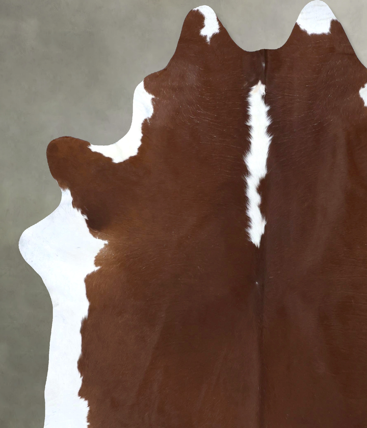 Hereford XX-Large Brazilian Cowhide Rug 8'3"H x 7'0"W #B20059 by Hudson Hides