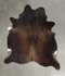 Chocolate XX-Large Brazilian Cowhide Rug 8'3