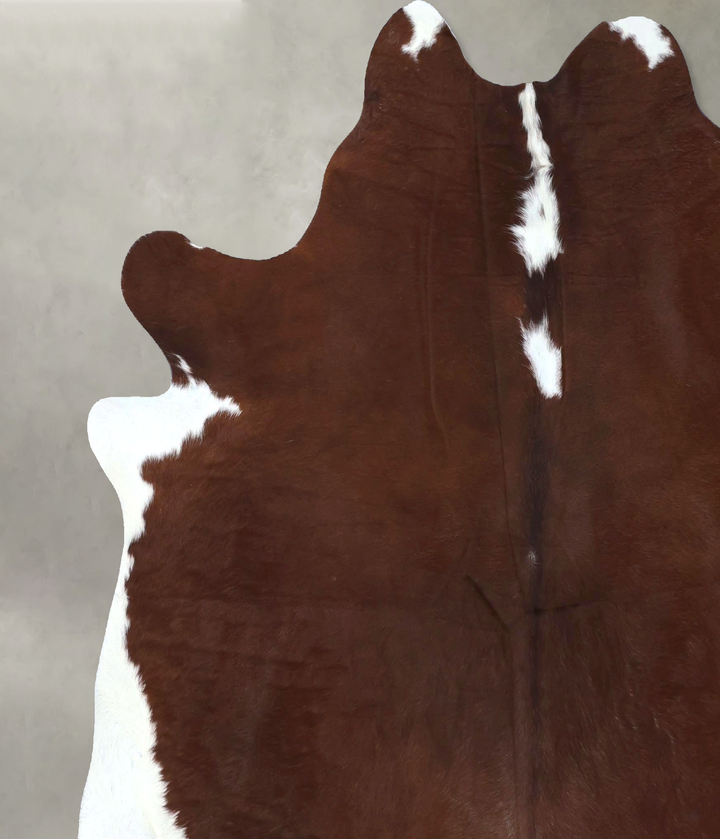 Hereford XX-Large Brazilian Cowhide Rug 7'6"H x 6'10"W #B20065 by Hudson Hides