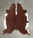 Hereford XX-Large Brazilian Cowhide Rug 7'9"H x 7'3"W #B20066 by Hudson Hides