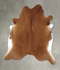 Solid Brown XX-Large Brazilian Cowhide Rug 7'8