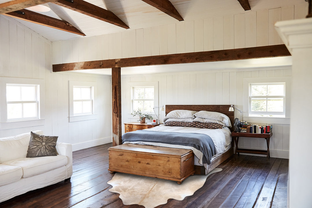 Palomino XX-Large Brazilian Cowhide Rug 7'9"H x 6'6"W #B20100 by Hudso