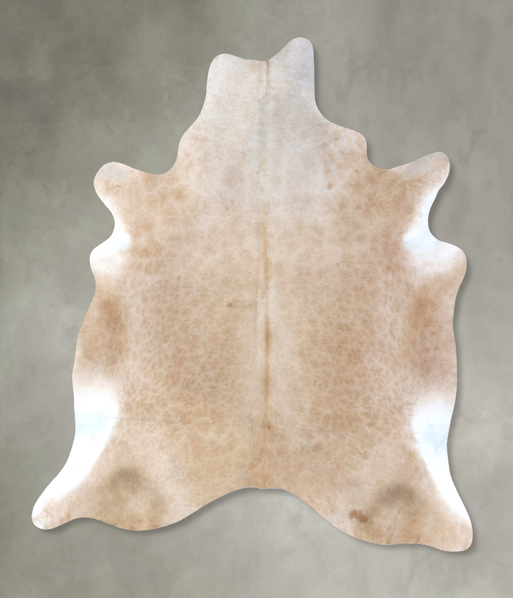 Light Caramel XX-Large Brazilian Cowhide Rug 7'7"H x 6'11"W #B20111 by Hudson Hides
