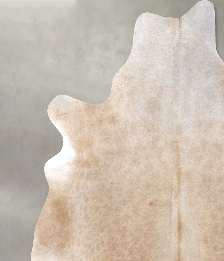 Light Caramel XX-Large Brazilian Cowhide Rug 7'7"H x 6'11"W #B20111 by Hudson Hides