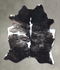 Grey Brindle X-Large Brazilian Cowhide Rug 7'5
