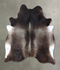 Dark Grey XX-Large Brazilian Cowhide Rug 8'4