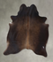 Chocolate X-Large Brazilian Cowhide Rug 7'5