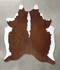 Hereford XX-Large Brazilian Cowhide Rug 7'10